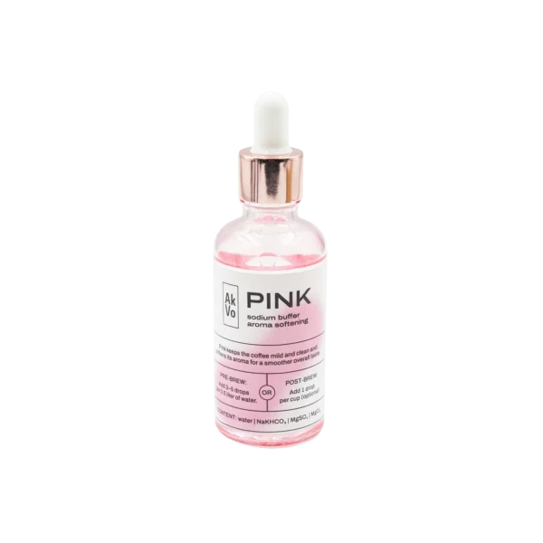 AkVo Mineral Drops Pink AkVo Mineral Drops Pink for coffee brewing water