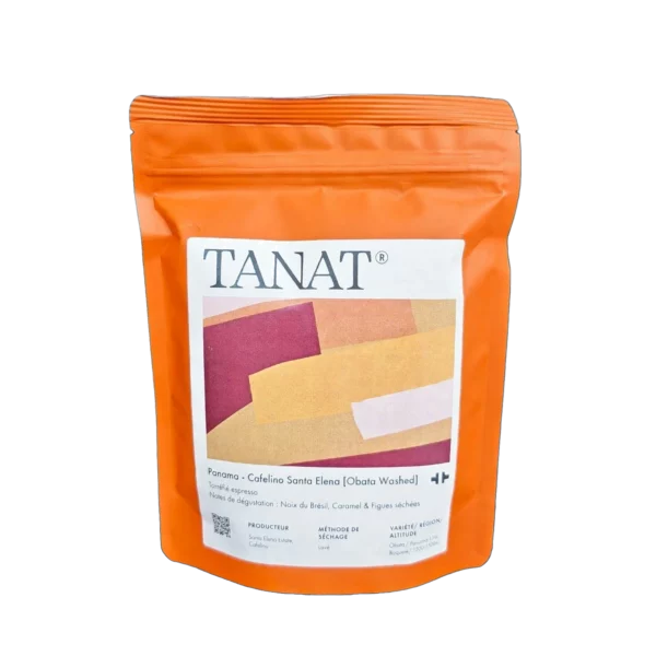 Tanat Panama Cafelino Obata washed Tanat bag, Panama Cafelino Santa Elena Obata washed specialty coffee, 250g